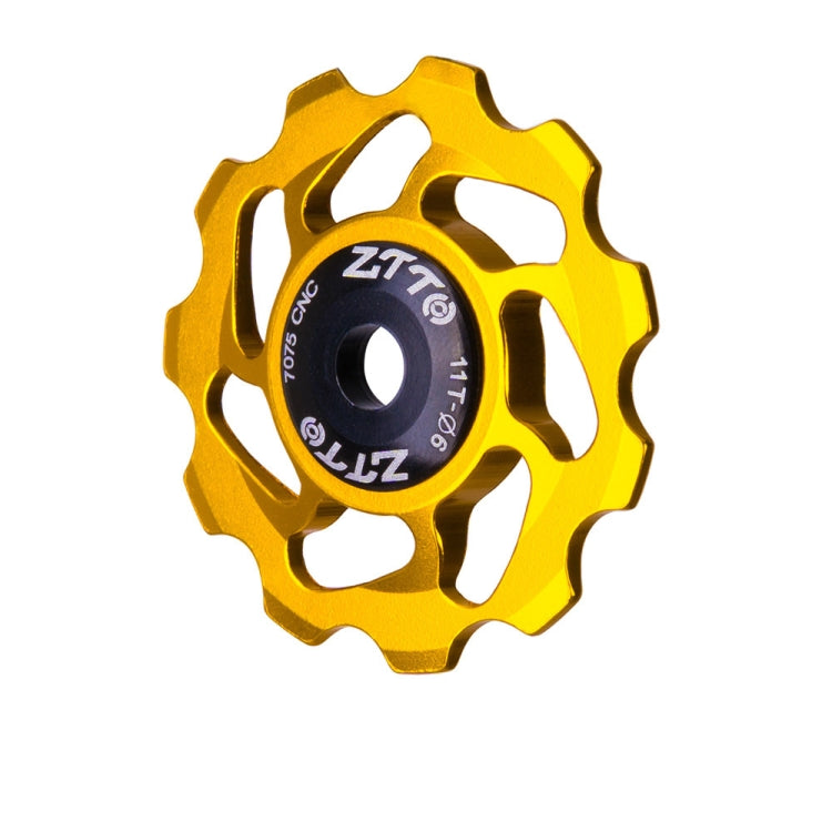 ZTTO 11T 4/5/6 MM Bicycle Derailleur Ceramic Bearing Bicycle Accessories (Gold) - Guide wheels by ZTTO | Online Shopping South Africa | PMc TechLife | Buy Now Pay Later Mobicred