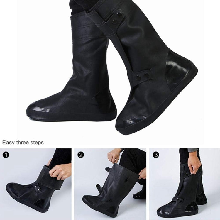 High Tube Rainproof Snowproof Adult Shoe Cover Size: XXXXL(Dark Gray) - Rainshoes & Shoe Covers by PMC TechLife | Online Shopping South Africa | PMC TechLife