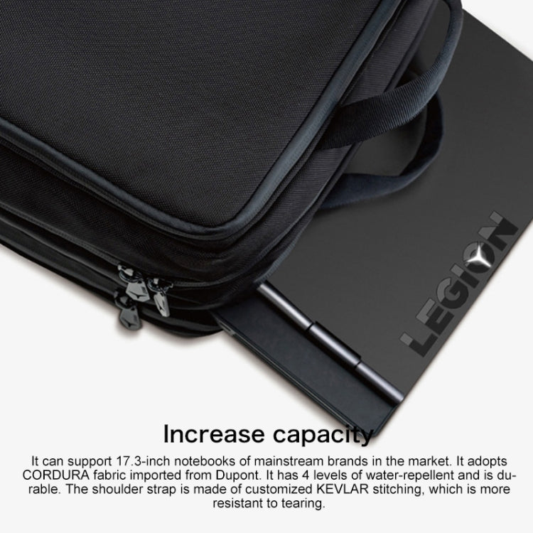 Lenovo LEGION P1 Multi-function Backpack Shoulders Bag for 17.3 inch Laptop / Y7000 / Y7000P / Y9000K (Black) - Backpack by Lenovo | Online Shopping South Africa | PMC Jewellery | Buy Now Pay Later Mobicred