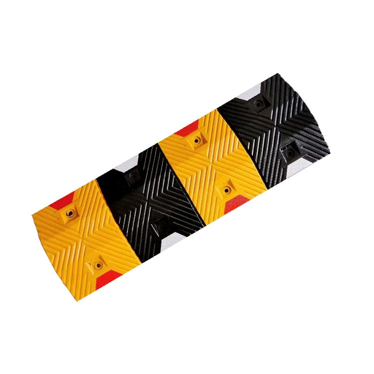 Trapezoidal Film Herringbone Rubber Speed Bump, Size: 100x35x5cm - Speed Bumps by PMC Jewellery | Online Shopping South Africa | PMC Jewellery