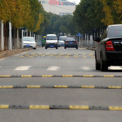 Trapezoidal Film Herringbone Rubber Speed Bump, Size: 100x35x5cm - Speed Bumps by PMC Jewellery | Online Shopping South Africa | PMC Jewellery