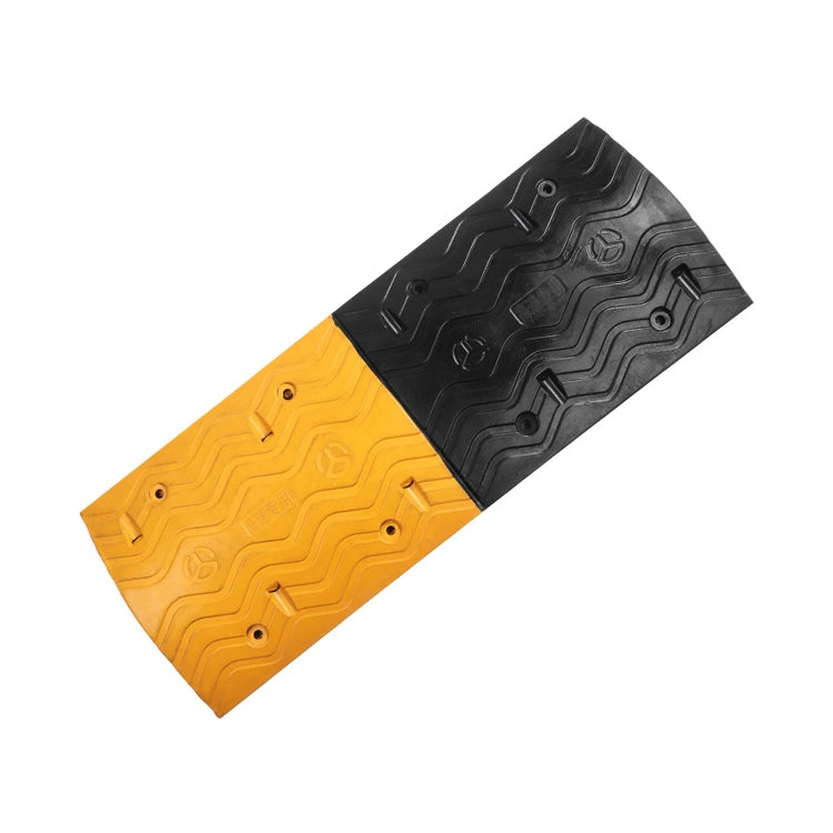 Wavy Rubber Speed Bump, Size: 100x38x5cm - Speed Bumps by PMC Jewellery | Online Shopping South Africa | PMC Jewellery