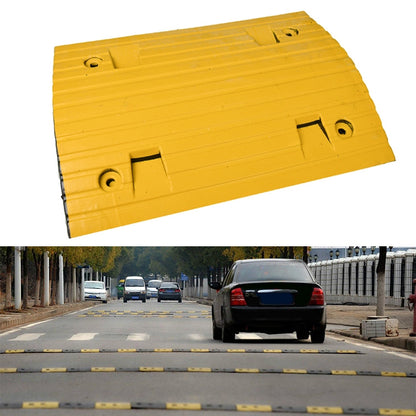 Strip Two-in-one Engineering Rubber Speed Bump, Size: 50x40x5cm - Speed Bumps by PMC Jewellery | Online Shopping South Africa | PMC Jewellery