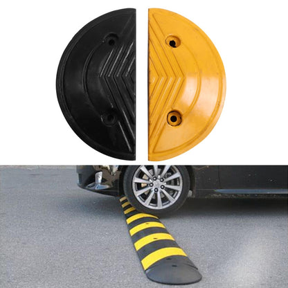 Pair Of Special Round Heads For Rubber Speed Bumps, Diameter: 40cm - Speed Bumps by PMC Jewellery | Online Shopping South Africa | PMC Jewellery