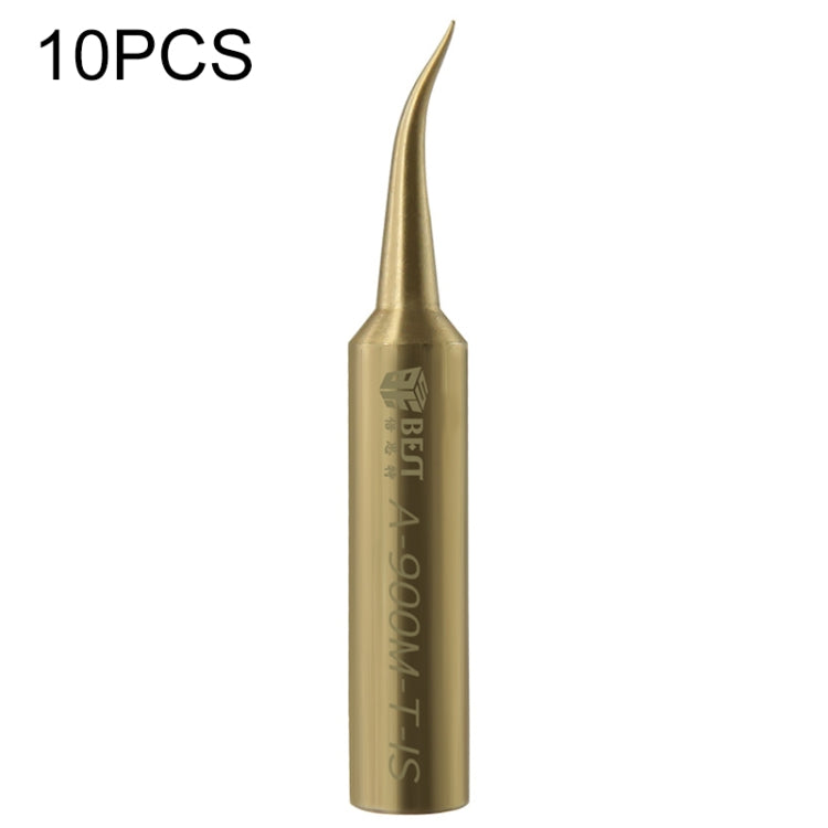 10 PCS BEST Pure Copper Low Temperature Soldering Iron Tip Special for Welding Fly Jump Wire A-900M-T-IS - free shipping - PMC TechLife - Order now!