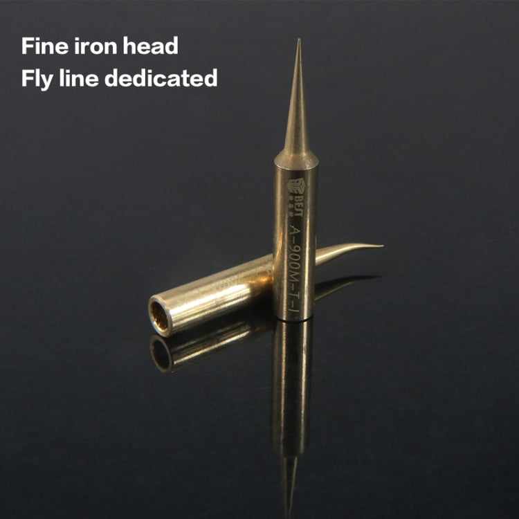 10 PCS BEST Pure Copper Low Temperature Soldering Iron Tip Special for Welding Fly Jump Wire A-900M-T-IS - free shipping - PMC TechLife - Order now!