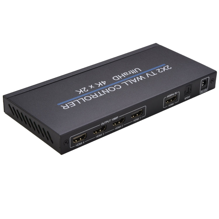 BT14 Ultra HD 4K x 2K 2X2 HDMI TV Wall Controller Multi-screen Splicing Processor - Splitter by PMC Jewellery | Online Shopping South Africa | PMC Jewellery | Buy Now Pay Later Mobicred