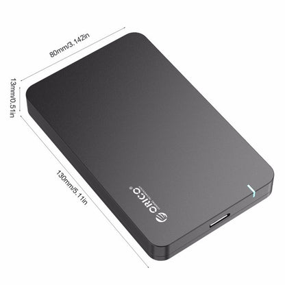 ORICO 2569S3 USB3.0 Micro-B External Hard Disk Box Storage Case for 9.5mm 2.5 inch SATA HDD / SSD(Black) - HDD Enclosure by ORICO | Online Shopping South Africa | PMC Jewellery | Buy Now Pay Later Mobicred