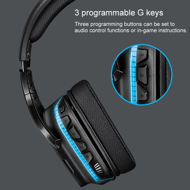 Logitech G633S Dolby 7.1 Surround Sound Stereo Colorful Lighting Noise Reduction Competition Gaming Wired Headset - Multimedia Headset by Logitech | Online Shopping South Africa | PMC Jewellery | Buy Now Pay Later Mobicred