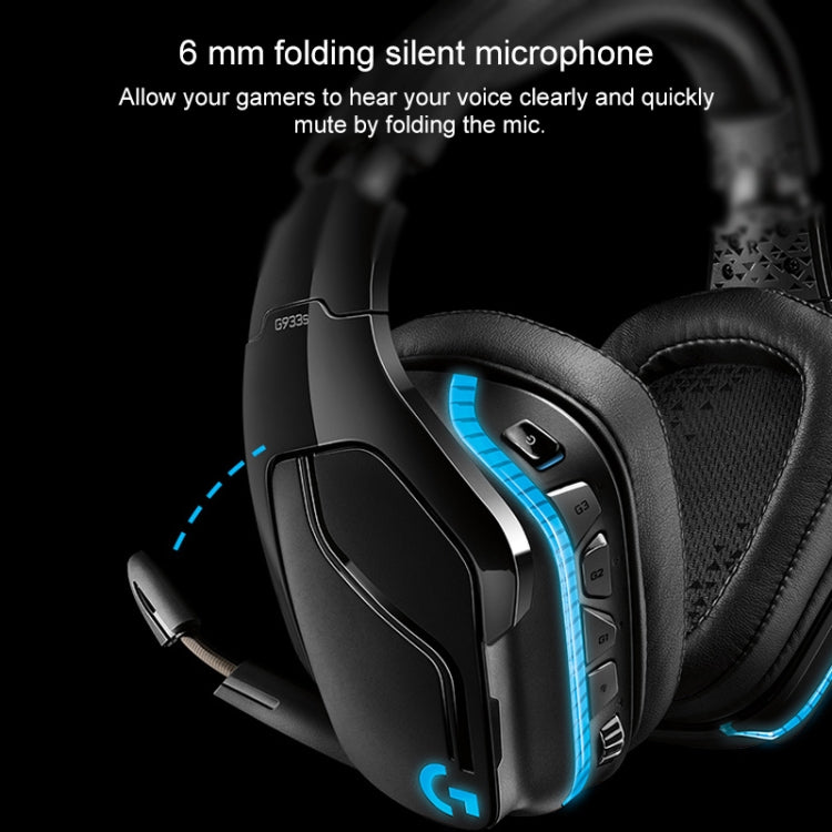 Logitech G933S Wireless Wired Dual-mode EarphoneDolby 7.1 Stereo Noise Reduction Competition Gaming Headset - Multimedia Headset by Logitech | Online Shopping South Africa | PMC Jewellery