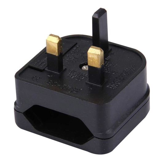 BS-5732 Portable EU Plug to UK Plug Adapter Power Socket Travel Converter with Fuse - Plug Adaptor by PMC Jewellery | Online Shopping South Africa | PMC Jewellery