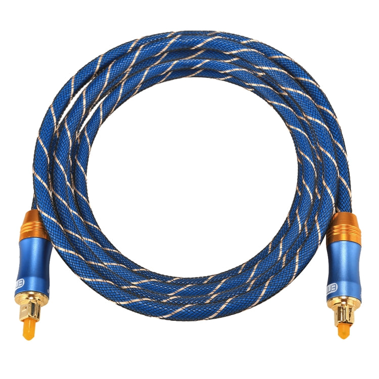 EMK LSYJ-A 2m OD6.0mm Gold Plated Metal Head Toslink Male to Male Digital Optical Audio Cable - free shipping - PMC Jewellery - Order now!
