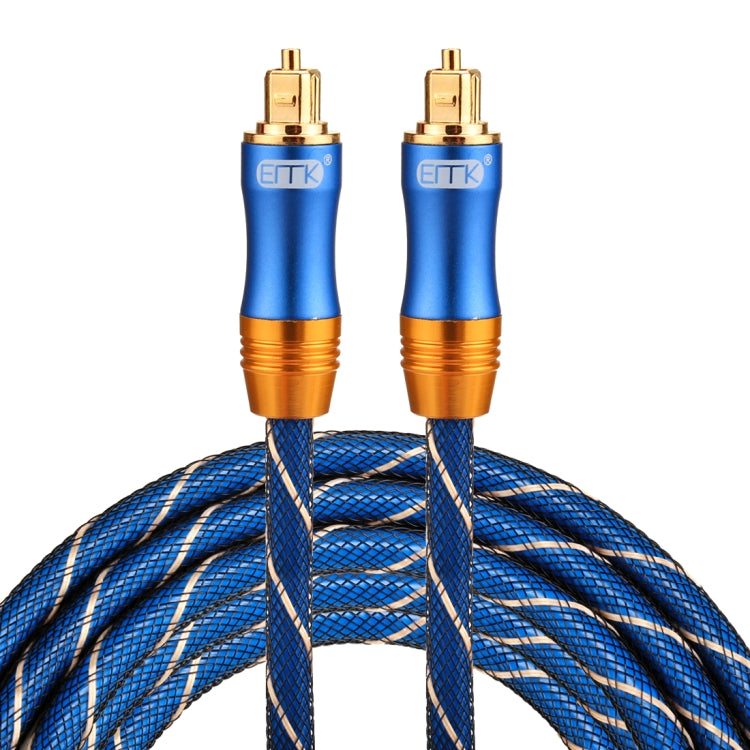 EMK LSYJ-A 3m OD6.0mm Gold Plated Metal Head Toslink Male to Male Digital Optical Audio Cable - free shipping - PMC Jewellery - Order now!