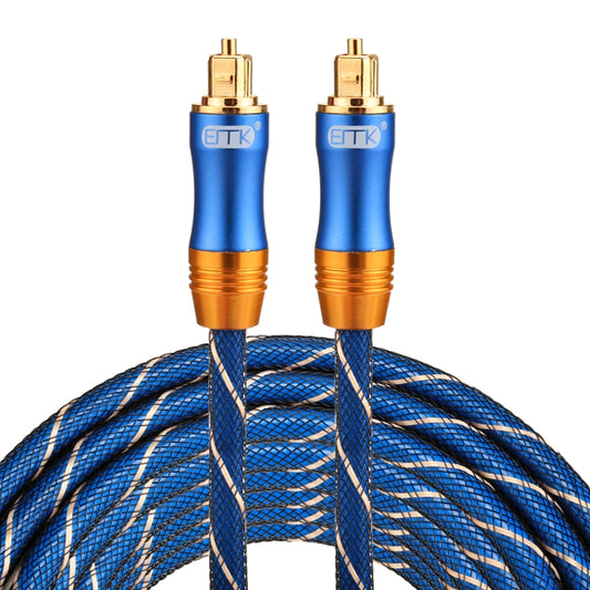 EMK LSYJ-A 5m OD6.0mm Gold Plated Metal Head Toslink Male to Male Digital Optical Audio Cable - Audio Optical Cables by EMK | Online Shopping South Africa | PMC Jewellery | Buy Now Pay Later Mobicred