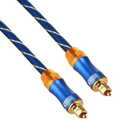 EMK LSYJ-A 5m OD6.0mm Gold Plated Metal Head Toslink Male to Male Digital Optical Audio Cable - Audio Optical Cables by EMK | Online Shopping South Africa | PMC Jewellery | Buy Now Pay Later Mobicred