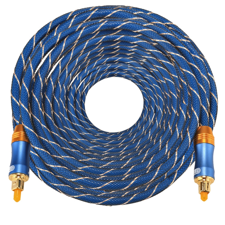 EMK LSYJ-A 30m OD6.0mm Gold Plated Metal Head Toslink Male to Male Digital Optical Audio Cable - free shipping - PMC Jewellery - Order now!