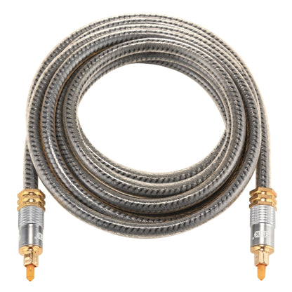 EMK YL-A 3m OD8.0mm Gold Plated Metal Head Toslink Male to Male Digital Optical Audio Cable - Audio Optical Cables by EMK | Online Shopping South Africa | PMC Jewellery | Buy Now Pay Later Mobicred