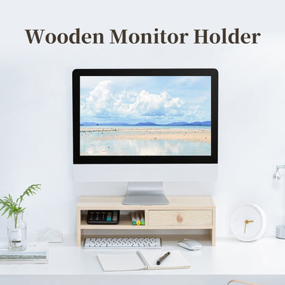 ORICO MSR-01-WD-BP Wood Grain Computer Monitor Holder, Size: 50 x 20 x 6.1cm - Laptop Stand by ORICO | Online Shopping South Africa | PMC Jewellery | Buy Now Pay Later Mobicred