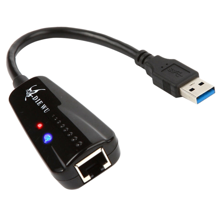 DIE WU TXA042 Realtek 8153 USB 3.0 to Gigabit Ethernet RJ45 LAN 10/100/1000Mbps Network Card Adapter - Add-on Cards by PMC Jewellery | Online Shopping South Africa | PMC Jewellery | Buy Now Pay Later Mobicred