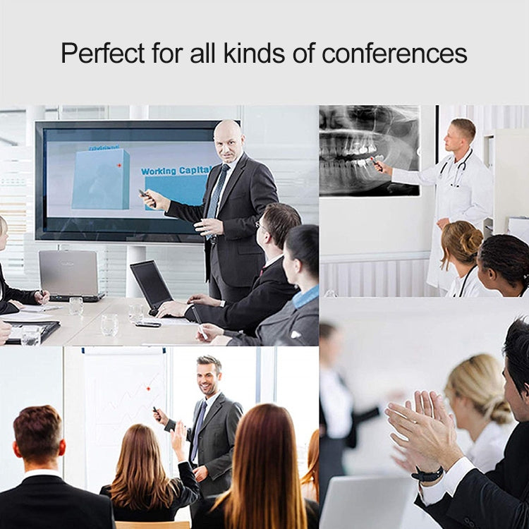 XM930 2.4GHz Wireless Laser PowerPoint Page Turning Pen Multimedia Wireless Presentation Projection Pen with USB Receiver, Support Low Battery Remind, Remote Control Distance: 100m(White) -  by PMC TechLife | Online Shopping South Africa | PMC TechLife | Buy Now Pay Later Mobicred
