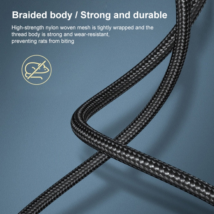 Ugreen Type-C / USB-C to Type-B Printer Nylon Braid Connect Data Cable, Length: 1.5m - free shipping - PMC TechLife - Order now!