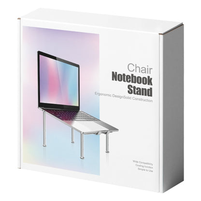 R-JUST BJ03 Universal Detachable Bench Shape Aluminum Alloy Angle Adjustable Laptop Stand - MacBook Holder by R-JUST | Online Shopping South Africa | PMC Jewellery