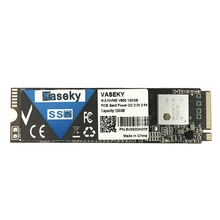 Vaseky M.2-NVME V900 120GB PCIE Gen3 SSD Hard Drive Disk for Desktop, Laptop - Solid State Drives by Vaseky | Online Shopping South Africa | PMC Jewellery | Buy Now Pay Later Mobicred