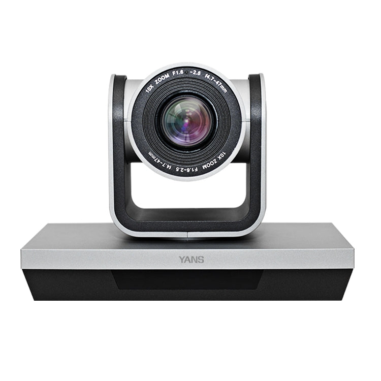 YANS YS-H210U USB HD 1080P 10X Zoom Lens Video Conference Camera with Remote Control, US Plug(Grey) - free shipping - PMc TechLife - Order now!