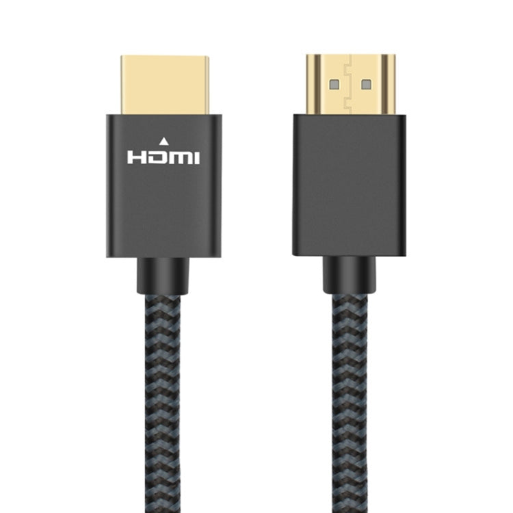 ULT-unite Gold-plated Head HDMI 2.0 Male to Male Nylon Braided Cable, Cable Length: 1.2m(Black) - Cable by ult-unite | Online Shopping South Africa | PMC TechLife | Buy Now Pay Later Mobicred