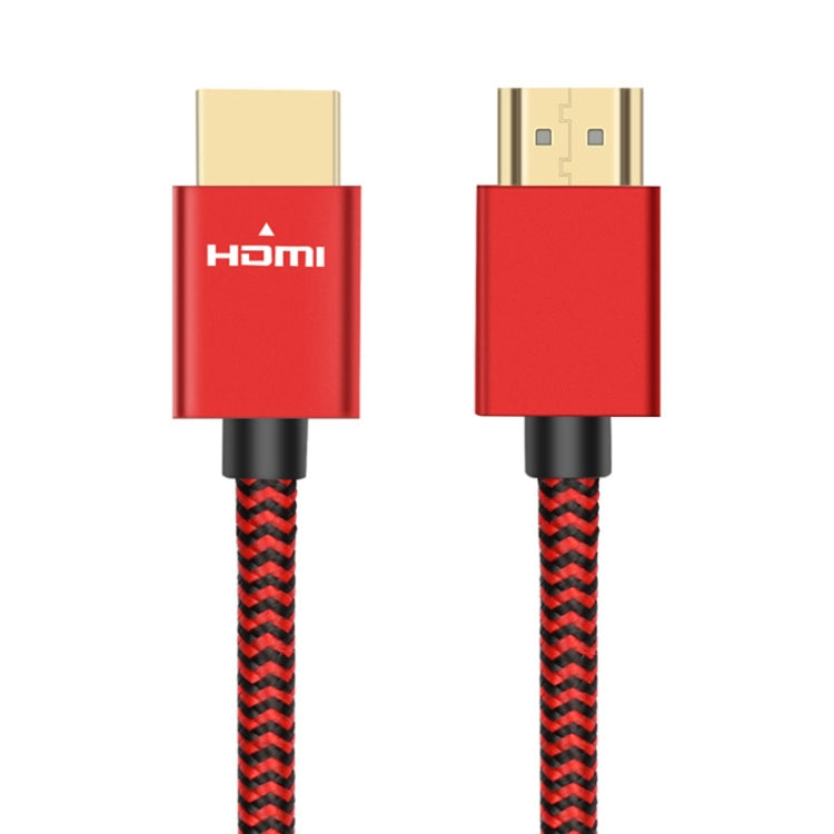 ULT-unite Gold-plated Head HDMI 2.0 Male to Male Nylon Braided Cable, Cable Length: 1.2m(Red) - Cable by ult-unite | Online Shopping South Africa | PMC TechLife | Buy Now Pay Later Mobicred