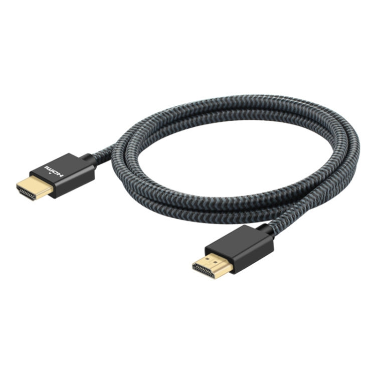 ULT-unite Gold-plated Head HDMI 2.0 Male to Male Nylon Braided Cable, Cable Length: 2m(Black) - free shipping - PMC TechLife - Order now!
