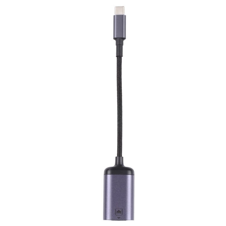 USB-C / Type-C Male to 100M RJ45 Female Adapter Cable - Cable & Adapters by PMC Jewellery | Online Shopping South Africa | PMC Jewellery | Buy Now Pay Later Mobicred