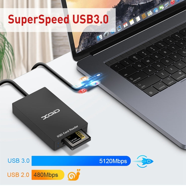 Rocketek XQD312 Type-C to SD / XQD 2 in 1 Card Reader - free shipping - PMC Jewellery - Order now!