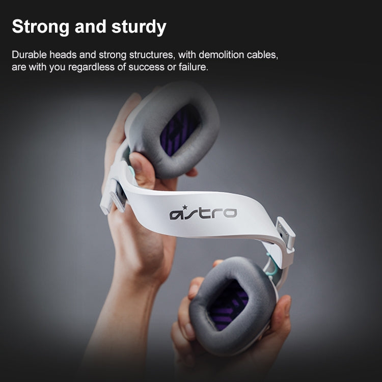 Logitech Astro A10 Gen 2 Wired Headset Over-ear Gaming Headphones (White) - free shipping - PMC Jewellery - Order now!