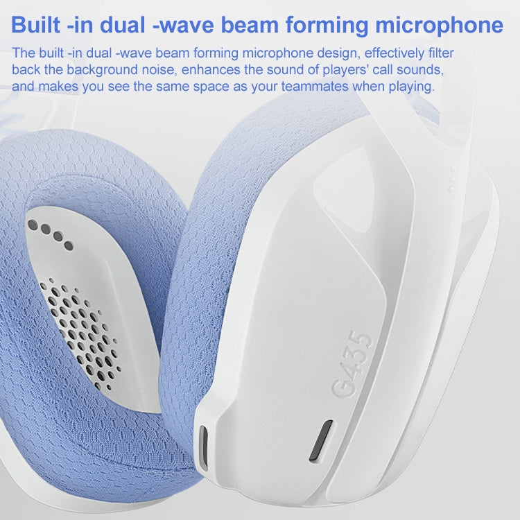 Logitech G435 Wireless Bluetooth Dual Mode Gaming Headset (Blue) - free shipping - PMC Jewellery - Order now!
