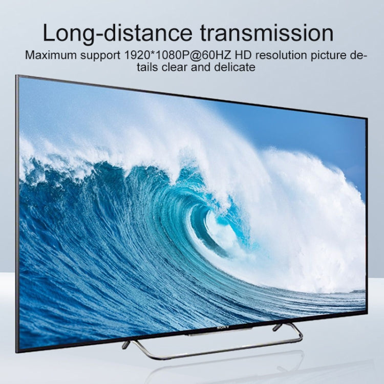 Measy DVI1815 DVI Extender Transmitter and Receiver Converter, POE Single Power Supply, Transmission Distance: 150m(AU Plug) - free shipping - PMC Jewellery - Order now!