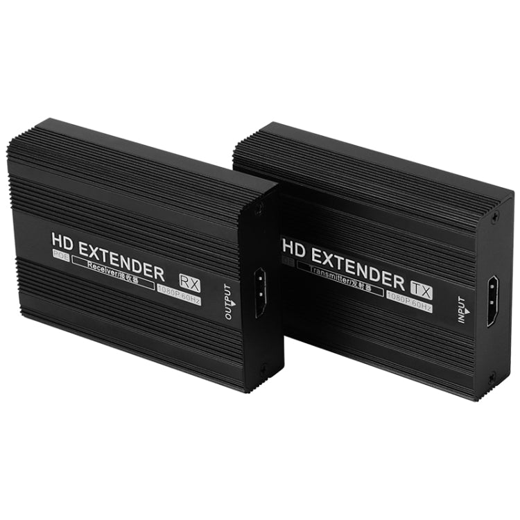 Measy ET1820 HDMI Extender Transmitter and Receiver Converter, POE Single Power Supply, Transmission Distance: 200m(EU Plug) - free shipping - PMC Jewellery - Order now!