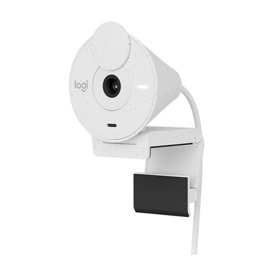 Logitech Brio 300 2MP 1080P Full HD IP Camera with Noise Reduction Microphone (White) - HD Camera by Logitech | Online Shopping South Africa | PMC Jewellery | Buy Now Pay Later Mobicred