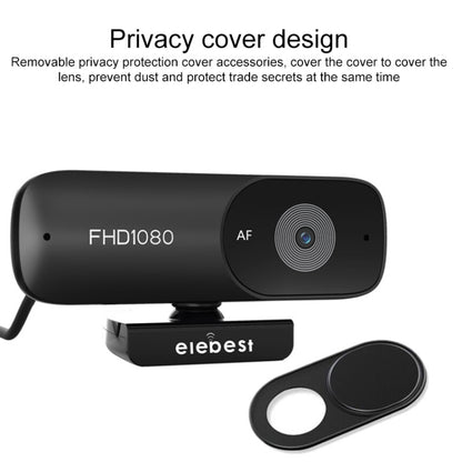 C90 1080P Auto Focus HD Computer Camera Webcam(Black) - HD Camera by PMC Jewellery | Online Shopping South Africa | PMC Jewellery | Buy Now Pay Later Mobicred