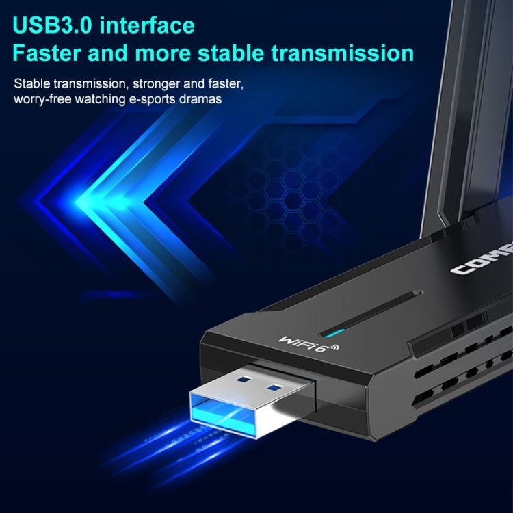 COMFAST 972AX 5400Mbps WiFi6 Free Drive USB Wireless Network Card - free shipping - PMC Jewellery - Order now!