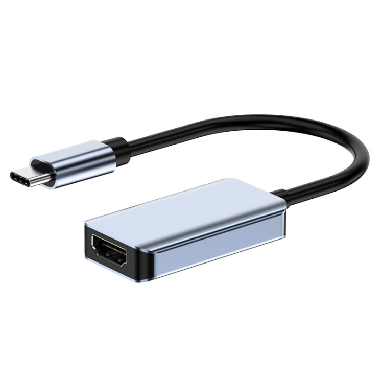 BYL-2006A USB-C/Type-C to HDTV 4K Converter Cable (Silver) - Cable & Adapters by PMC Jewellery | Online Shopping South Africa | PMC Jewellery | Buy Now Pay Later Mobicred