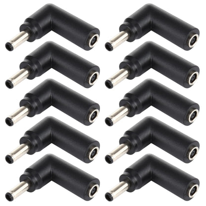 10 PCS 4.5 x 3.0mm Female to 4.5 x 3.0mm Male Plug Elbow Adapter Connector - Universal Power Adapter by PMC Jewellery | Online Shopping South Africa | PMC Jewellery | Buy Now Pay Later Mobicred