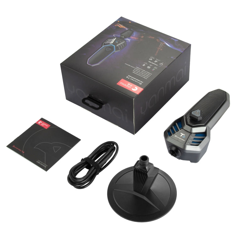 Yanmai T2 USB Gaming Condenser Microphone with RGB Lighting - Microphone by Yanmai | Online Shopping South Africa | PMC Jewellery | Buy Now Pay Later Mobicred