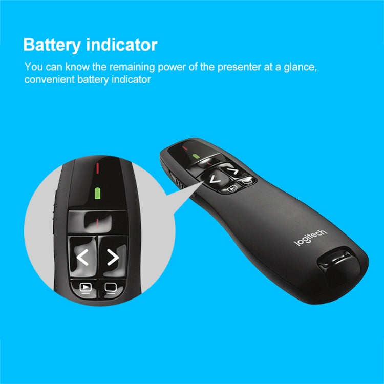 Logitech R400 2.4Ghz Wireless Presenter PPT Remote Control Pen -  by Logitech | Online Shopping South Africa | PMC Jewellery | Buy Now Pay Later Mobicred