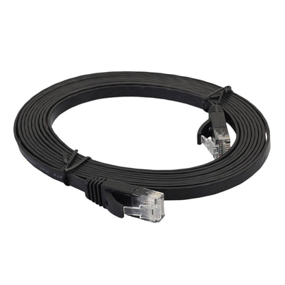 3m CAT6 Ultra-thin Flat Ethernet Network LAN Cable, Patch Lead RJ45 (Black) - Lan Cable and Tools by PMC Jewellery | Online Shopping South Africa | PMC Jewellery