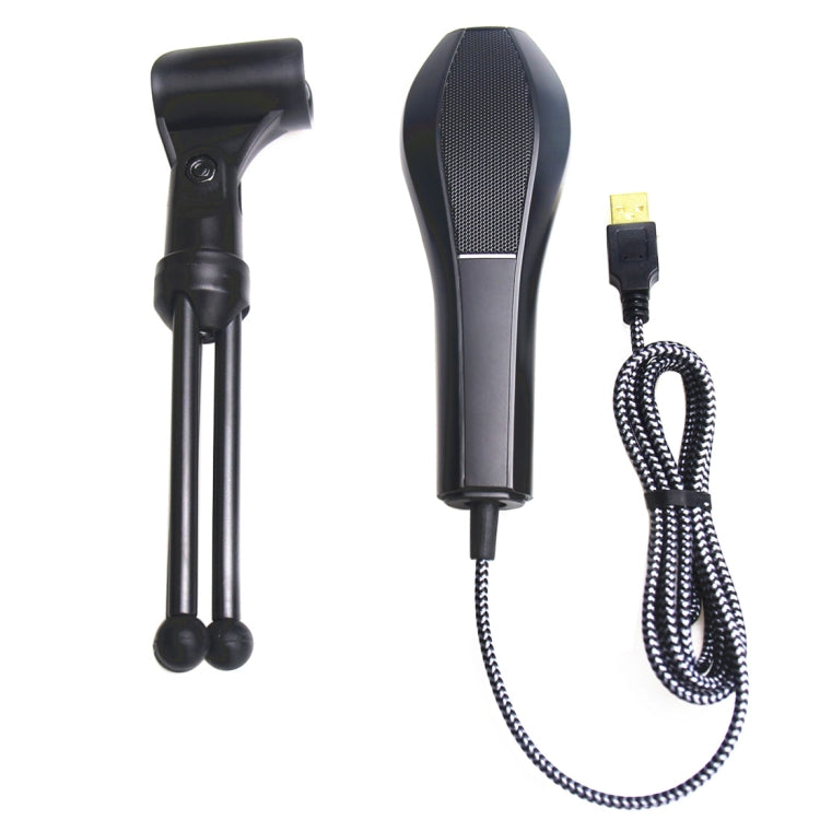 Yanmai Q5 USB 2.0 Game Studio Condenser Sound Recording Microphone with Holder, Compatible with PC and Mac for  Live Broadcast Show, KTV, etc.(Black) - Microphone by Yanmai | Online Shopping South Africa | PMC Jewellery | Buy Now Pay Later Mobicred