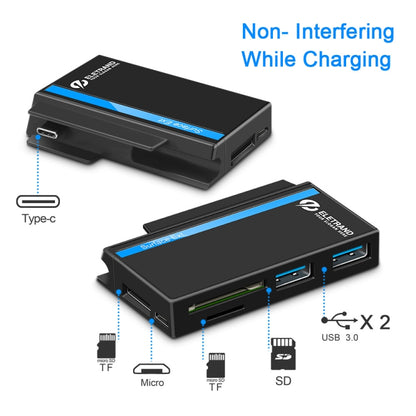 ROCKETEK RT-SGO737 2 USB 3.0 + Micro USB Interface Hub for Microsoft Surface Go, with 2 TF Card & SD Card Slots - USB 3.0 HUB by ROCKETEK | Online Shopping South Africa | PMC Jewellery | Buy Now Pay Later Mobicred