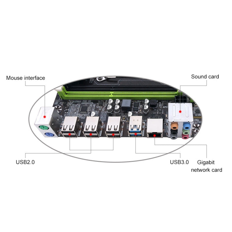 X79T-2011 DDR3 Desktop Computer Mainboard, Support 2011 CPU - Motherboard by PMC Jewellery | Online Shopping South Africa | PMC Jewellery | Buy Now Pay Later Mobicred