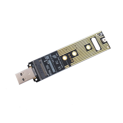 MSA7780 M.2 NVME PCI-E SSD to USB 3.1 Type-A Plug-in Adapter Card - HDD Enclosure by PMC Jewellery | Online Shopping South Africa | PMC Jewellery | Buy Now Pay Later Mobicred