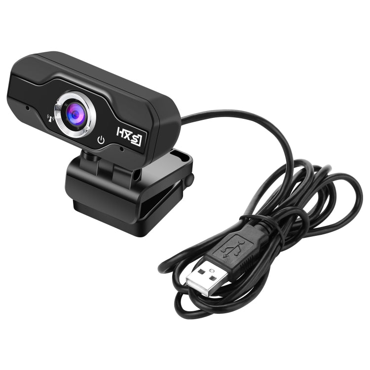 HXSJ S50 30fps 100 Megapixel 720P HD Webcam for Desktop / Laptop / Smart TV, with 10m Sound Absorbing Microphone, Cable Length: 1.4m - HD Camera by HXSJ | Online Shopping South Africa | PMC Jewellery | Buy Now Pay Later Mobicred